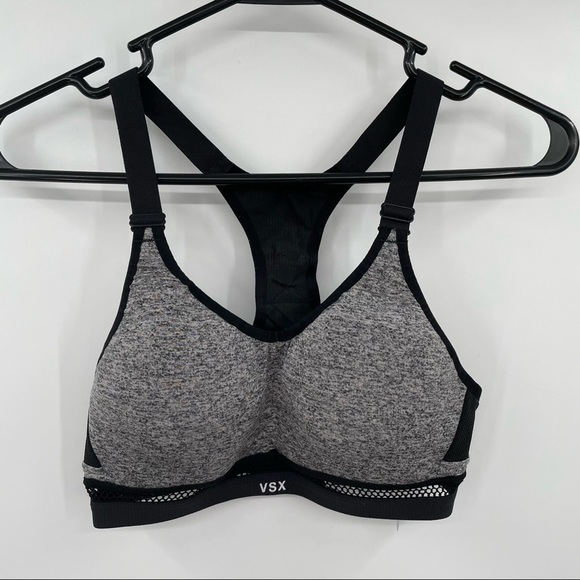 Victoria's Secret Other - VSX Heather Gray Padded Sports Bra